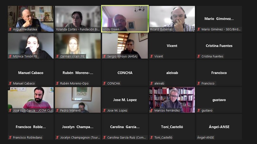 Celebramos la segunda reunión del comité asesor del LIFE Cerceta Pardilla